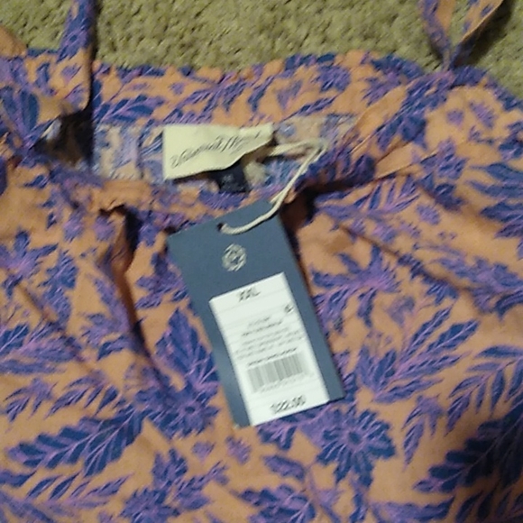 Women's Universal Thread floral tie at the shoulders tank top - Picture 4 of 8